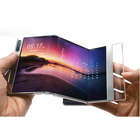 Samsung демонстрирует технологию складывания S, выдвижной дисплей, технологию камеры под панелью