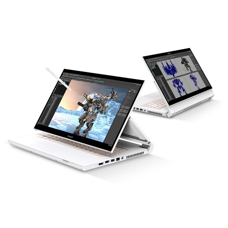 Ноутбук Acer Swift X с мобильными процессорами AMD Ryzen серии 5000, ноутбуки ConceptD Creator с процессорами Intel Core серии H 11-го поколения